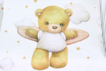 Комплект в кроватку 3 предмета Лучик