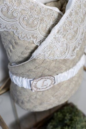 Одеяло-конверт на выписку Lappetti "Косички" (мех)