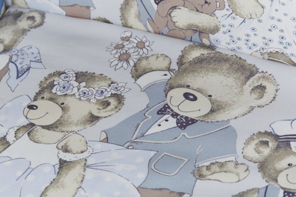 Комплект Lappetti в кроватку 6 предм. "Мишкины игрушки"