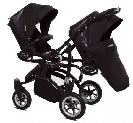 Детская коляска для двойни BabyActive Twinny 2 в 1