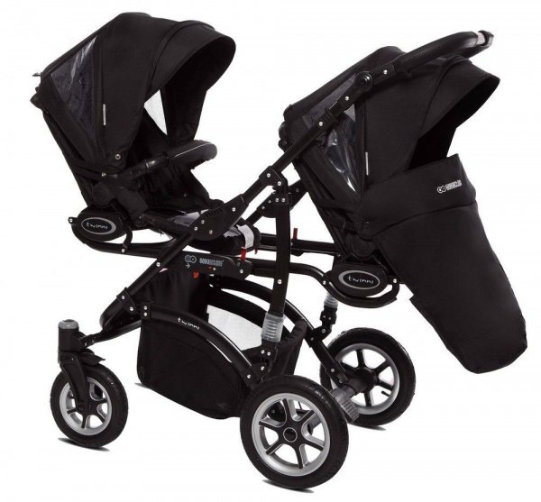 Детская коляска для двойни BabyActive Twinny 2 в 1