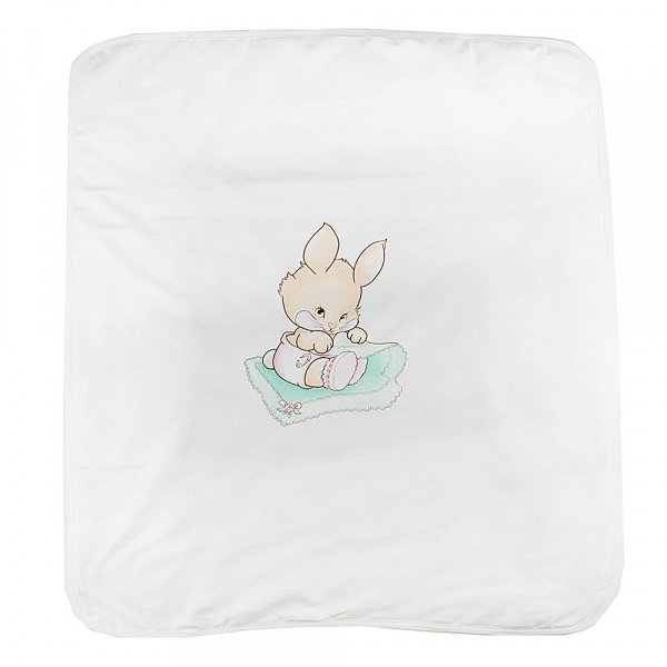 Одеяло-плед 80*90 ЗАЙЧИК, интерлок