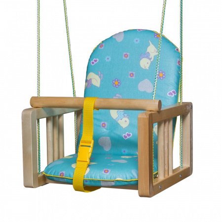Качели подвесные с мягким сиденьем ГНОМ NEW