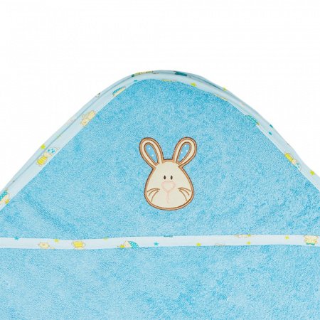 Полотенце с уголком махровое 105х105 ЗВЕРЯТА