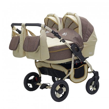 Детская коляска для двойни Bart-Plast Fenix Duo  2 в 1