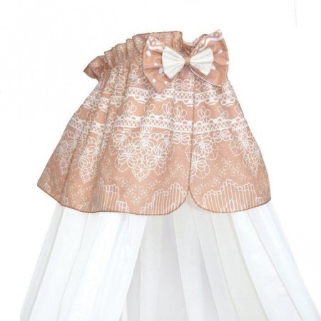 Комплект в кроватку 8 предм. АМУР АЖУР овал