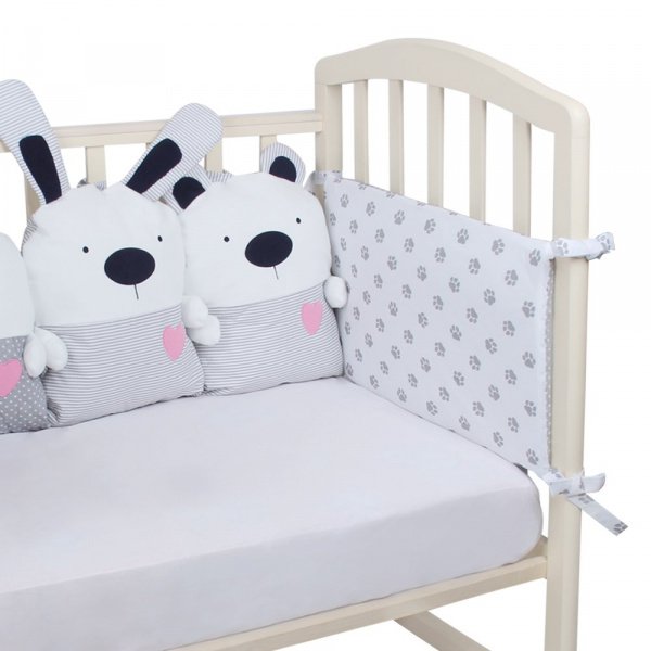 Борт в кроватку ЗВЕРУШКИ