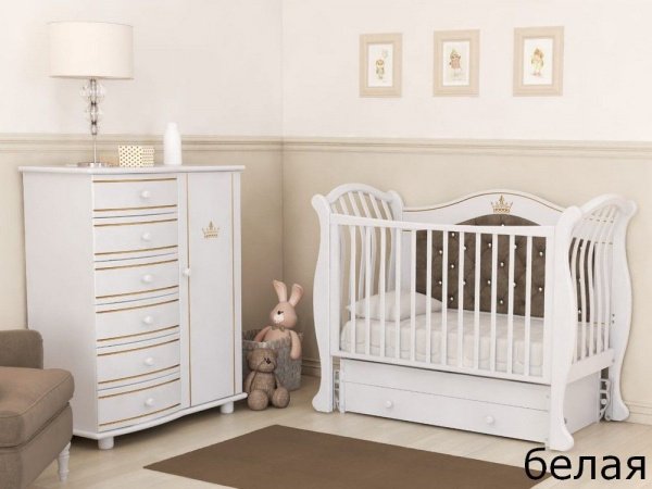 Кровать детская с универсальным маятником Гандылян Габриэлла Люкс Плюс