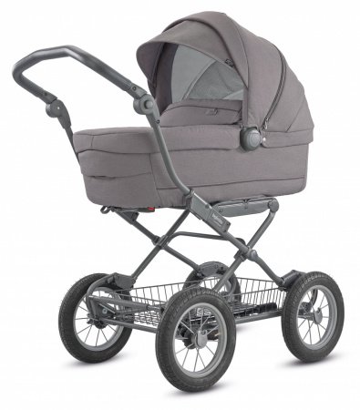 Детская коляска Inglesina Sofia System Duo 2 в 1 на шасси Ergo Bike stone grey