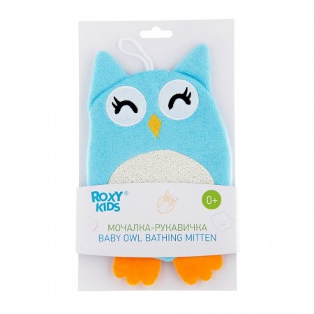 Махровая мочалка-рукавичка Baby Owl
