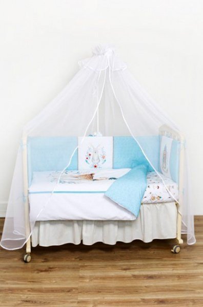 Комплект Lappetti в кроватку 6 предм. "Волшебный лес"