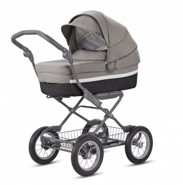 Детская коляска Inglesina Sofia System Duo 2 в 1 на шасси Ergo Bike stone grey