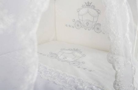 Комплект Lappetti в кроватку 6 предм. "Карета"