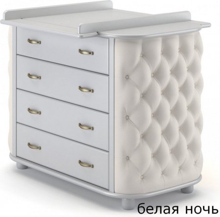 Детский комод ГАНДЫЛЯН ТИФФАНИ декор пуговицы