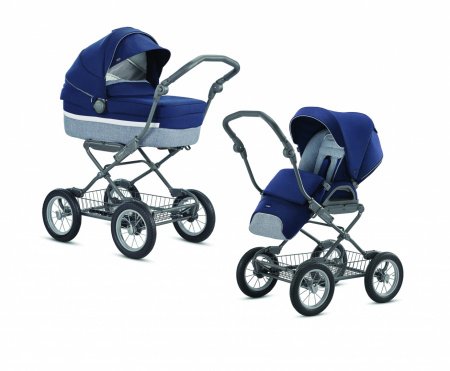 Детская коляска Inglesina Sofia System Duo 2 в 1 на шасси Ergo Bike stone grey