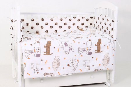 Комплект в кроватку 6 предметов Фантазия