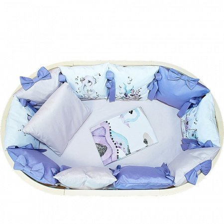 Комплект в кроватку ПОДВОДНЫЙ МИР