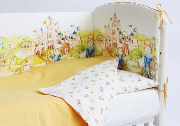 Комплект постельного белья из фланели Lappetti "Там снятся сказки" (для мальчика)
