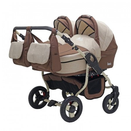 Детская коляска для двойни Bart-Plast Fenix Duo  2 в 1