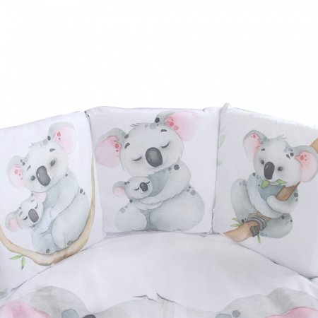 Комплект в кроватку 6 предметов МИР ИГРУШЕК (подушечки)