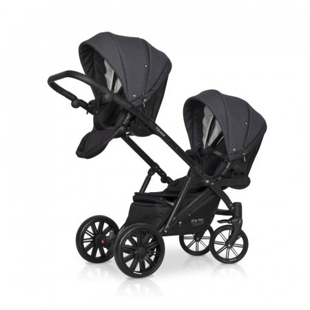 Детская коляска для двойни Riko Team 2 в 1