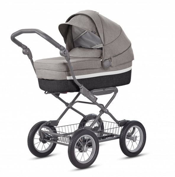 Детская коляска Inglesina Sofia System Duo 2 в 1 на шасси Ergo Bike stone grey