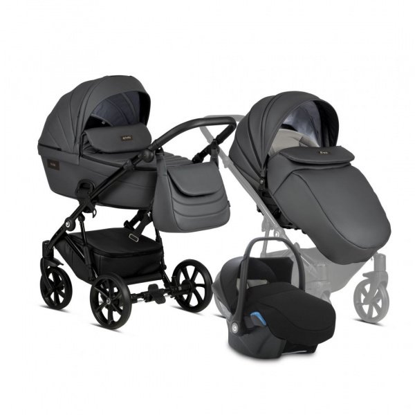 Детская коляска Tutis VIVA 4 ECO-LEATHER Collection 2022 3 в 1