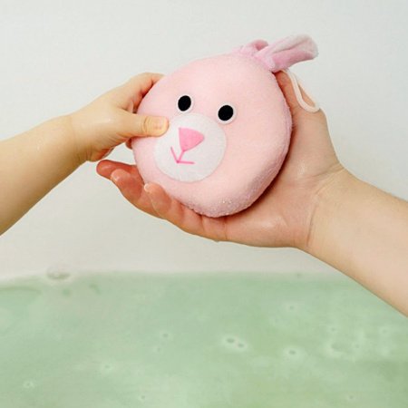 Мягкая губка для купания ЗАЙКА