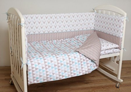 Комплект Lappetti в кроватку 6 предметов "Скандинавия"