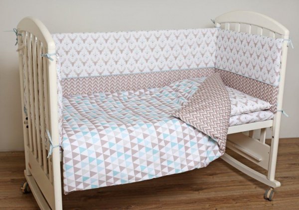 Комплект Lappetti в кроватку 6 предметов "Скандинавия"