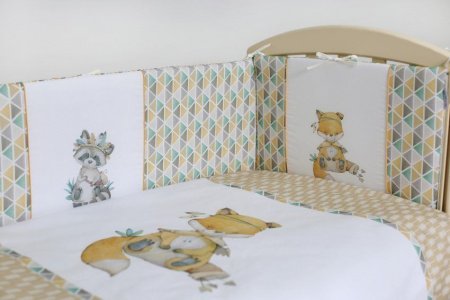 Комплект Lappetti в кроватку 6 предм. "Играем весело"