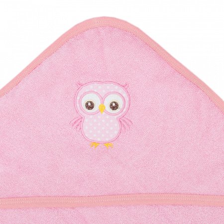 Полотенце с уголком махровое 105х105 ЗВЕРЯТА