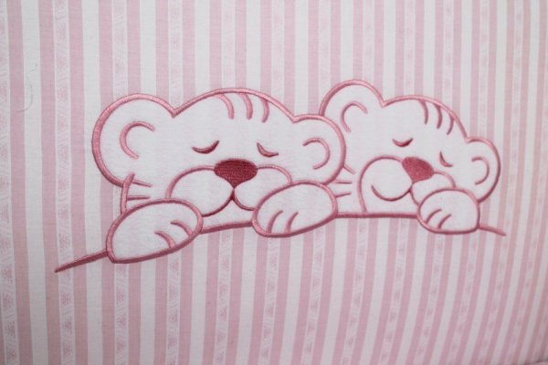 Комплект Lappetti в кроватку 6 предм. "Тигрята"