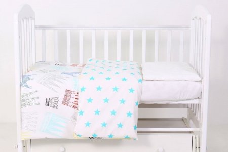 Комплект в кроватку 3 предмета Фантазия