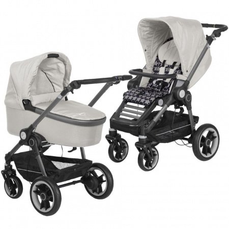 Детская Коляска TEUTONIA BeYou V4 (Elite) на шасси Graphite 2017 2 в 1