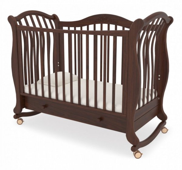 Кровать детская Гандылян Габриэлла люкс колесо - качалка