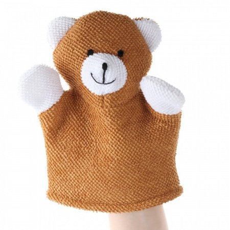 Махровая мочалка-рукавичка Baby Bear
