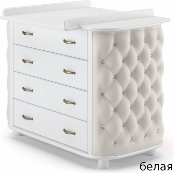 Детский комод ГАНДЫЛЯН ТИФФАНИ декор стразы