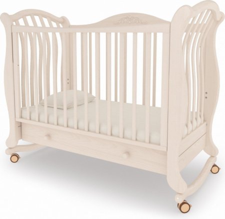 Кровать детская Гандылян Габриэлла люкс колесо - качалка