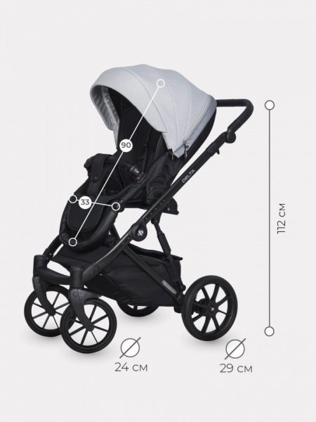Детская коляска RIKO BASIC DELTA 3 в 1