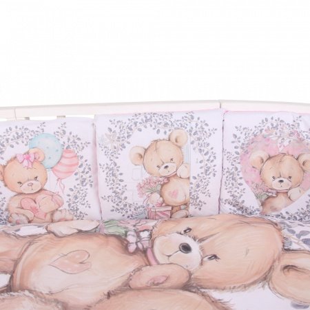 Комплект в кроватку 6 предметов МИР ИГРУШЕК (подушечки)