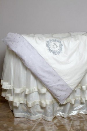 Комплект для круглой (овальной) кроватки Lappetti "Мой малыш"