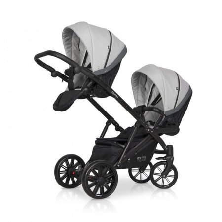 Детская коляска для двойни Riko Team 2 в 1