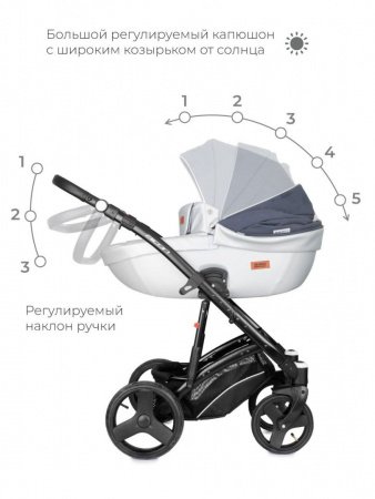 Детская коляска Riko Basic Aicon 2 в 1