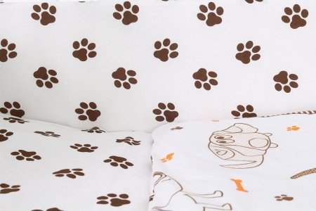 Комплект в кроватку 6 предметов Фантазия