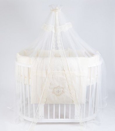 Комплект для круглой (овальной) кроватки Lappetti 6 предм. "Инфанты"