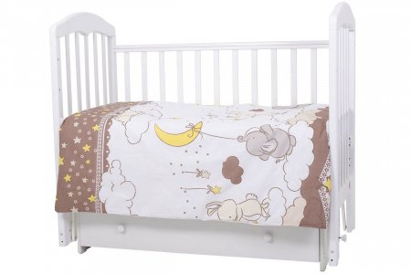 Комплект в кроватку 3 предмета Звездная ночь