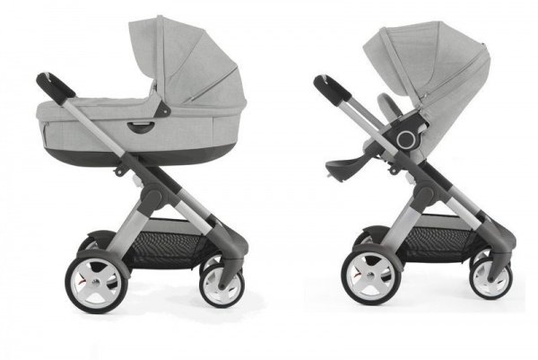 Детская коляска Stokke Crusi 2 в 1 Grey Melange