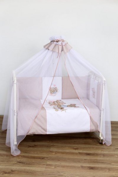 Комплект Lappetti в кроватку 6 предм."Little Mouse"