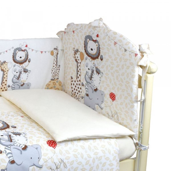 Комплект в кровать 4 предмета Утренник у слоника